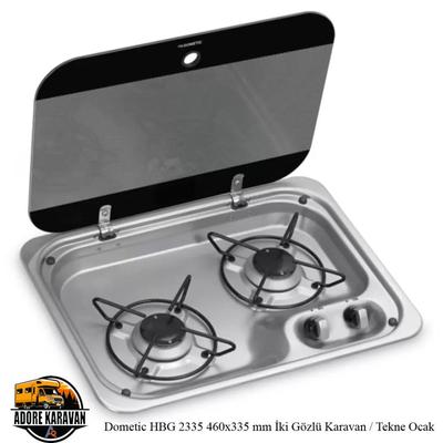Dometic HBG 2335 460x335 mm İki Gözlü Karavan / Tekne Ocak