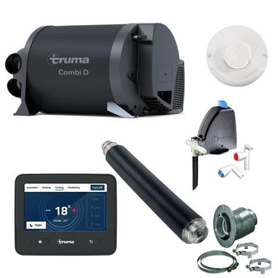 Truma Combi D4 (Dizel) karavanlar ve mobil araçlar için hem ortam hem de su ısıtma